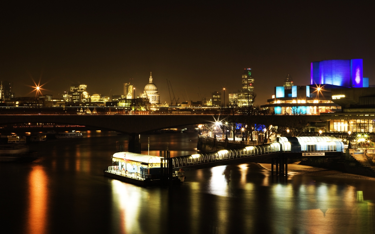 London Lights for 1280 x 800 widescreen resolution