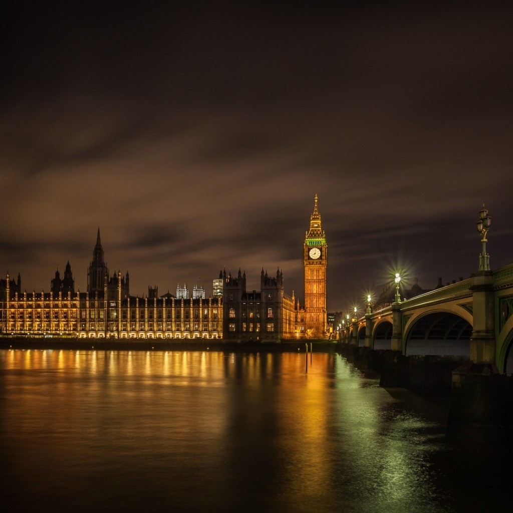 London Palace of Westminster for 1024 x 1024 iPad resolution