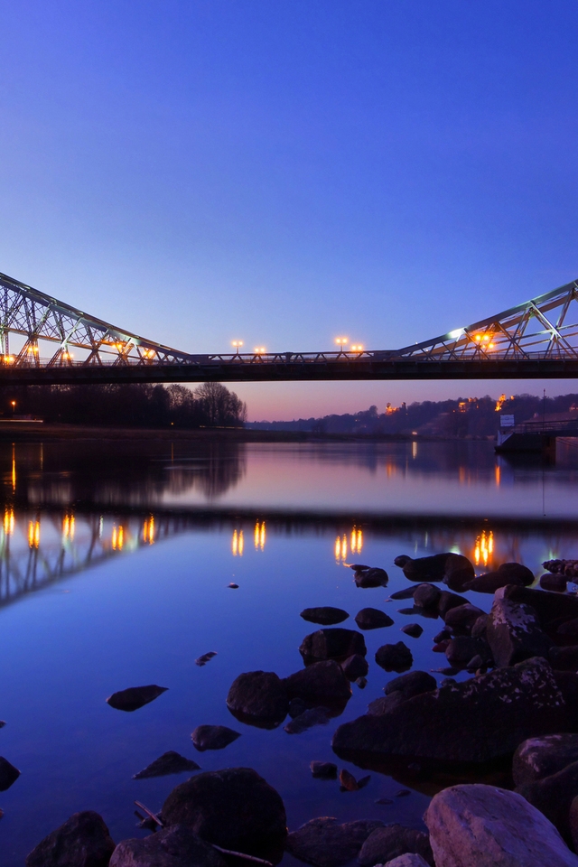 Loschwitz Bridge Germany for 640 x 960 iPhone 4 resolution