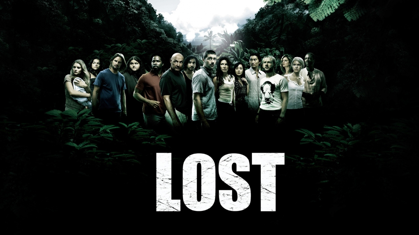 Lost Movie Group for 1366 x 768 HDTV resolution
