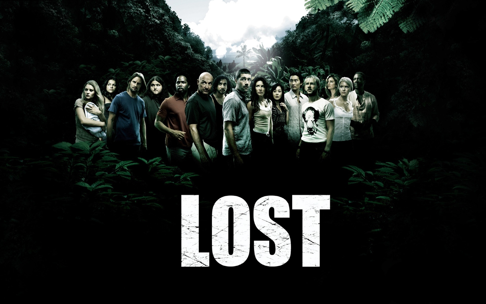 Lost Movie Group for 1920 x 1200 widescreen resolution