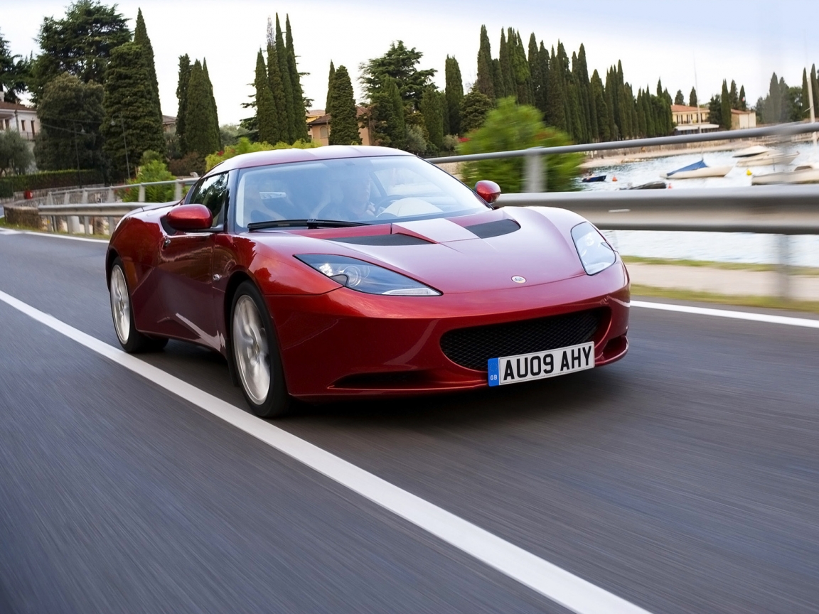 Lotus Evora Red for 1152 x 864 resolution