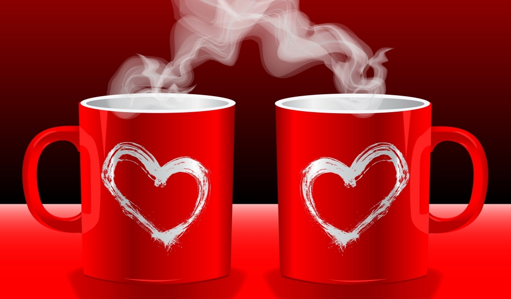 Love Cups for 1024 x 600 widescreen resolution