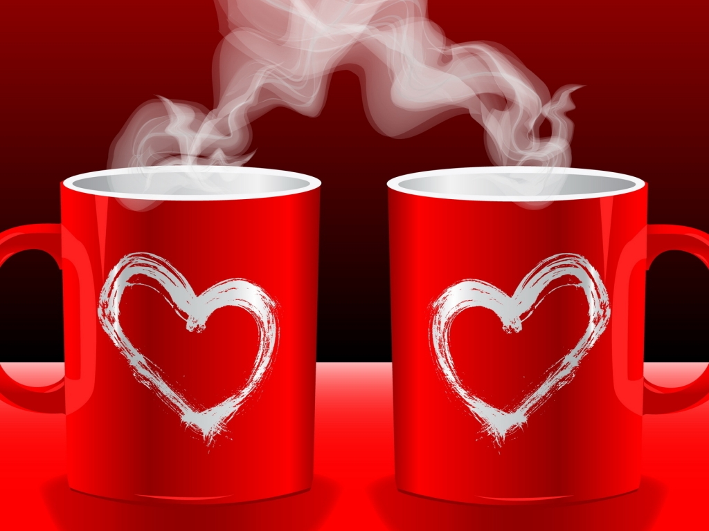 Love Cups for 1024 x 768 resolution