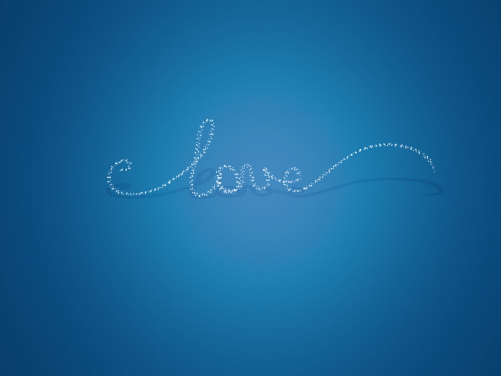 Love Font for 1024 x 768 resolution