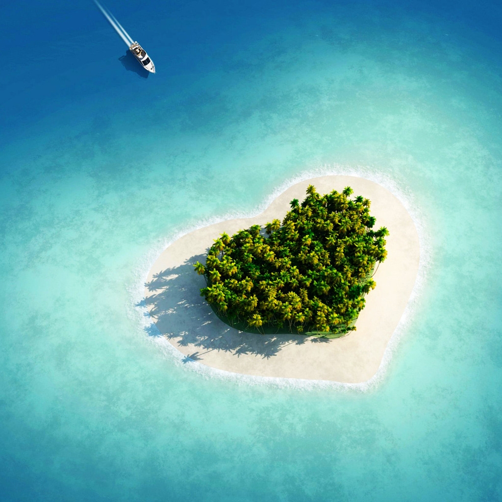 Love Island for 1024 x 1024 iPad resolution