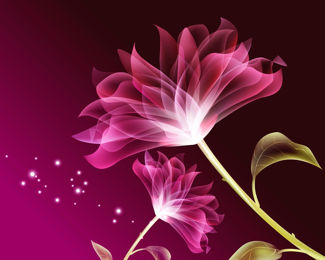 Love Purple Flower for 1280 x 1024 resolution