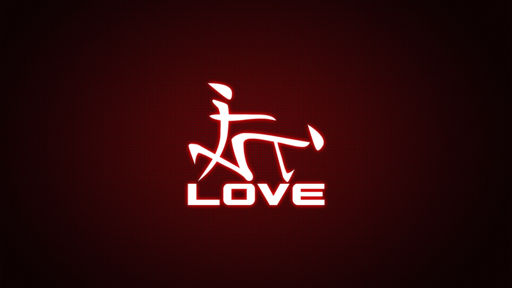 Love Sign for 1680 x 945 HDTV resolution
