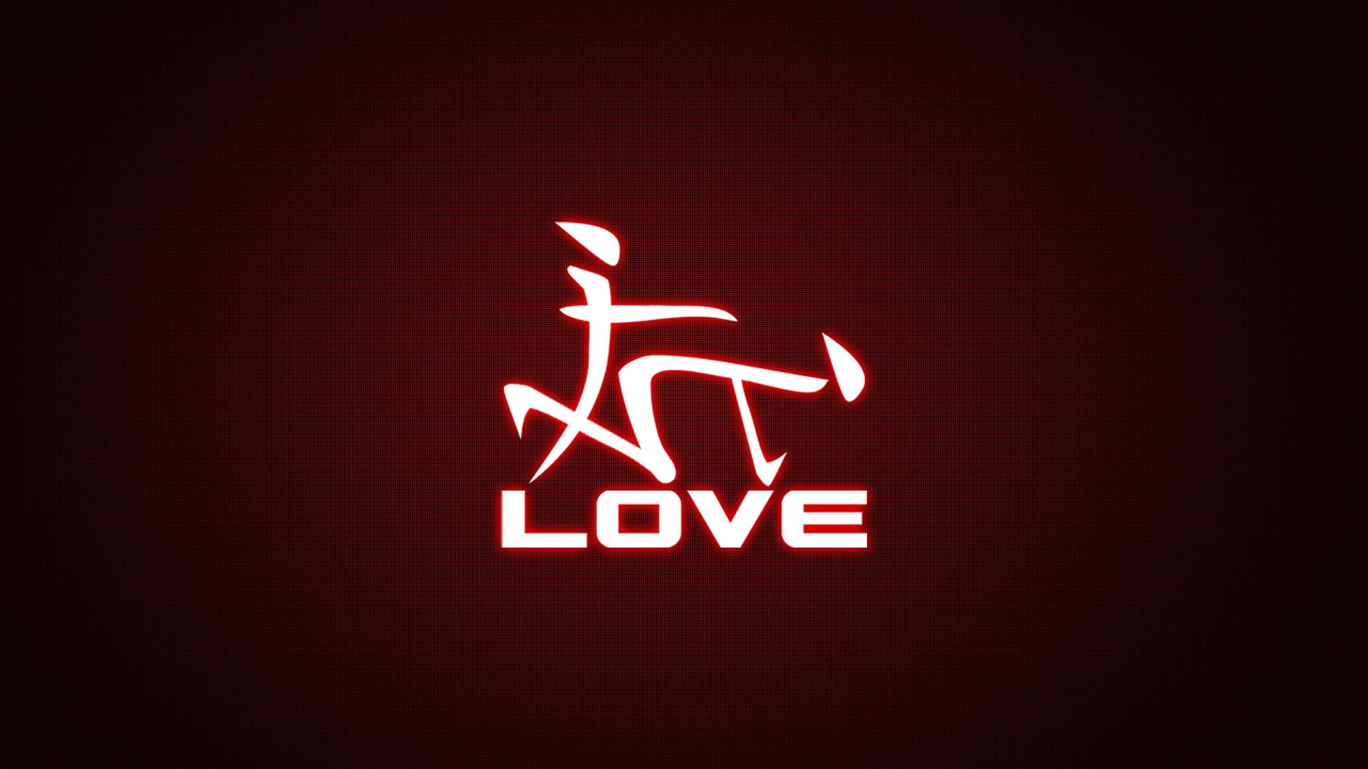 Love Sign for 1920 x 1080 HDTV 1080p resolution