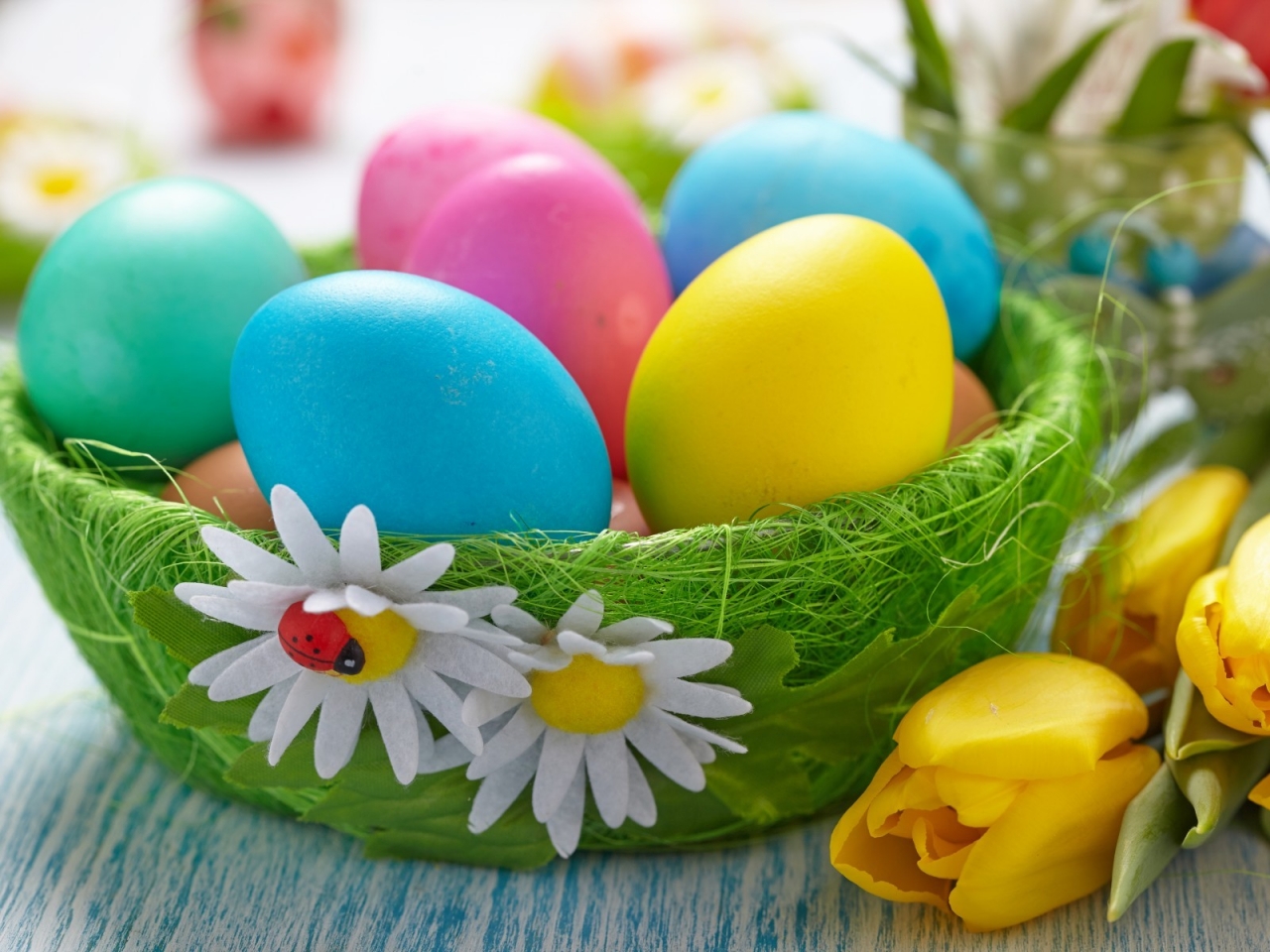 Lovely 2014 Easter Basket for 1280 x 960 resolution