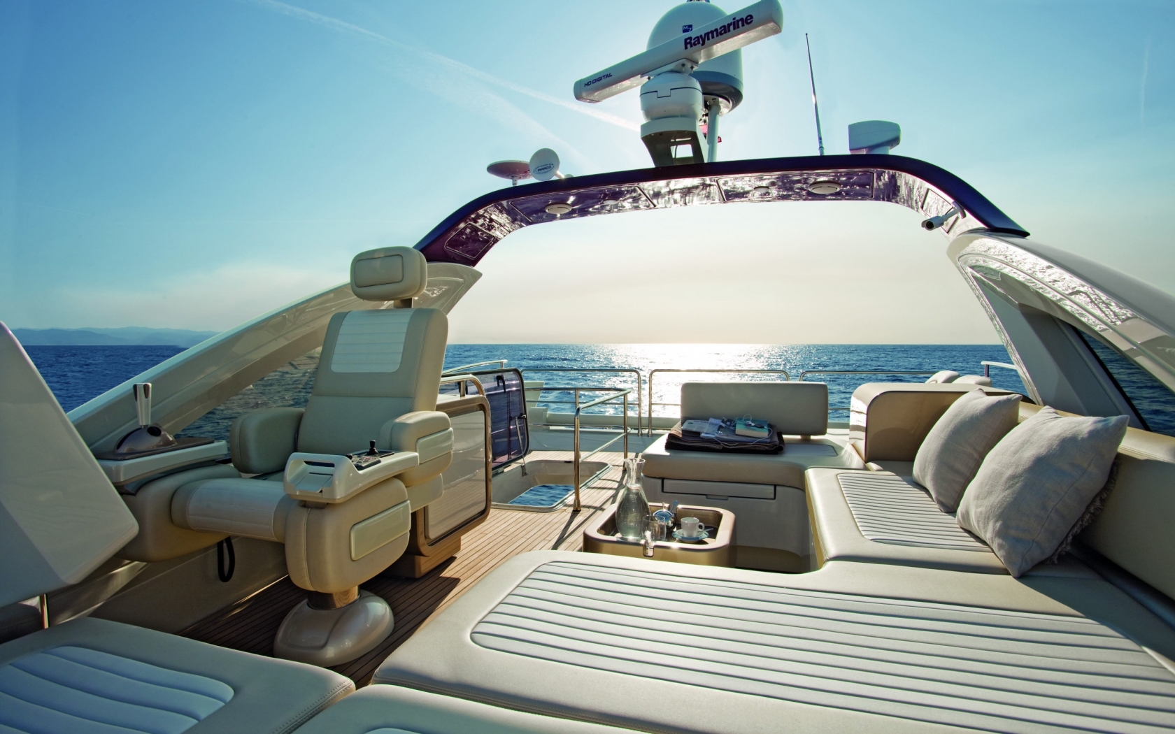 Lovely Luxury Yacht for 1680 x 1050 widescreen resolution