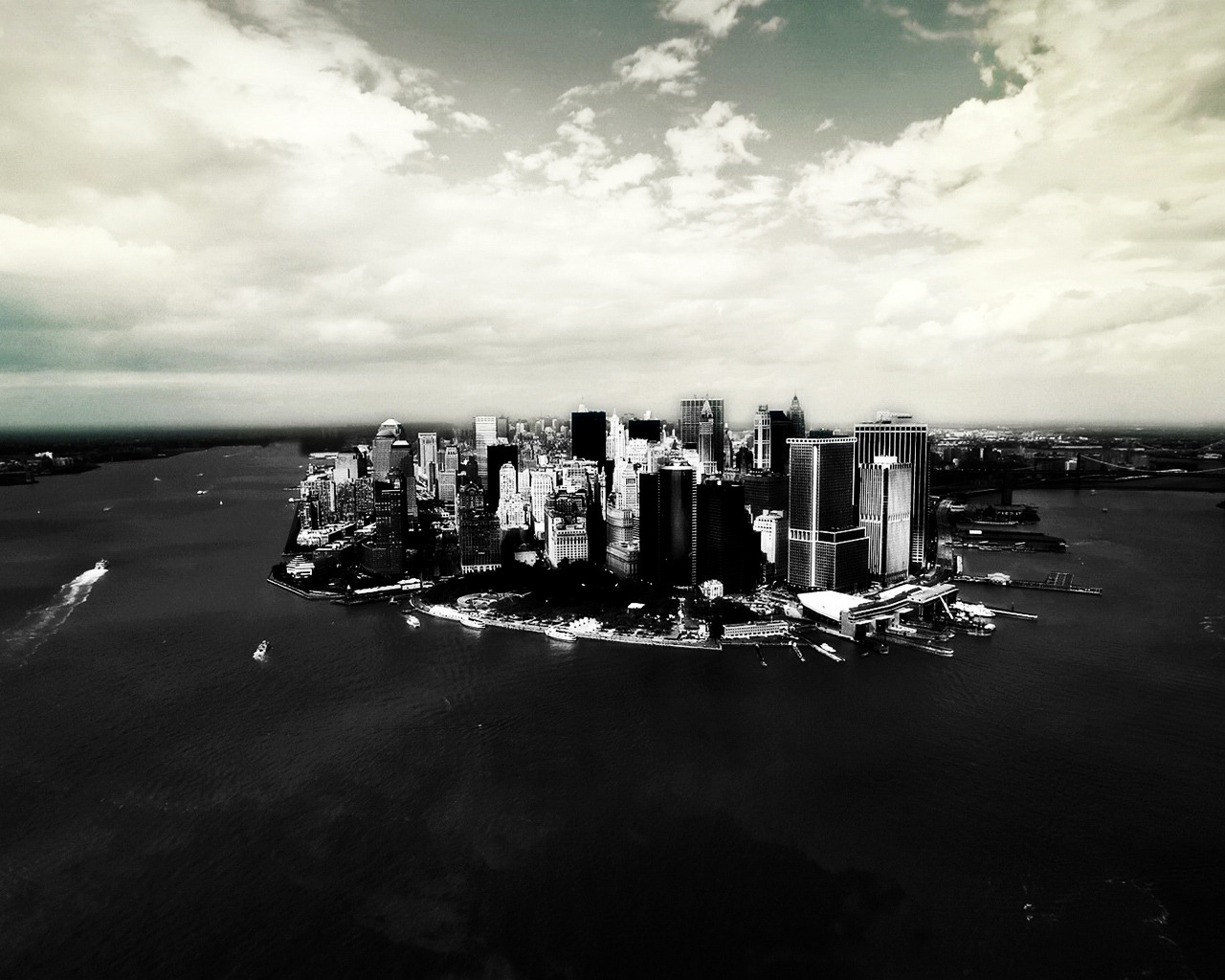 Lower Manhattan for 1280 x 1024 resolution