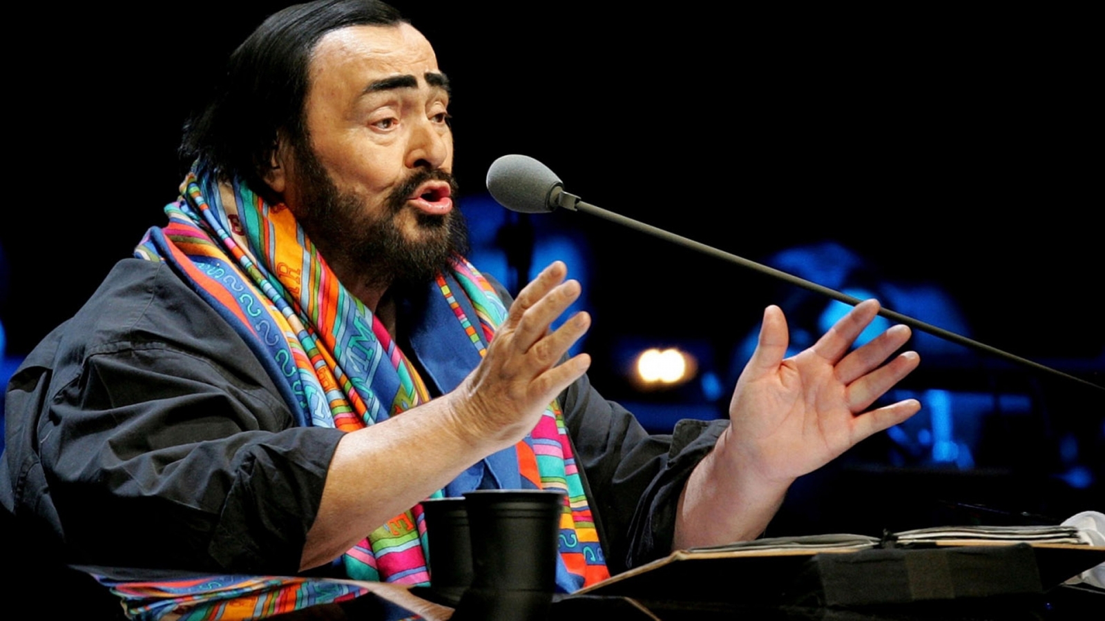 Luciano Pavarotti for 1600 x 900 HDTV resolution
