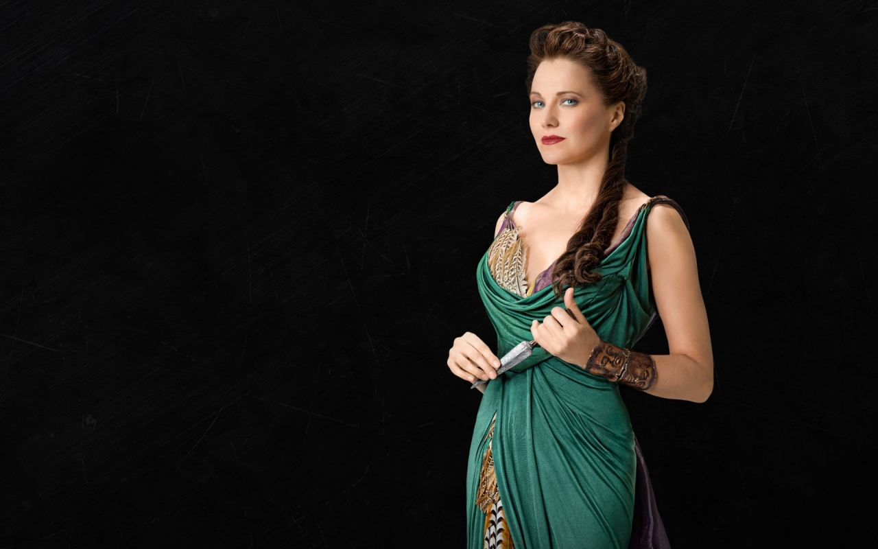 Lucretia Spartacus Blood and Sand for 1280 x 800 widescreen resolution