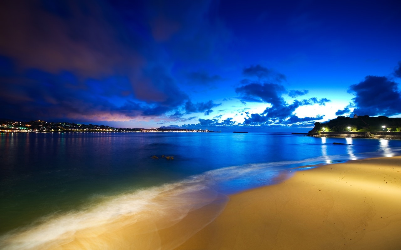 Luxury Beach for 1280 x 800 widescreen resolution