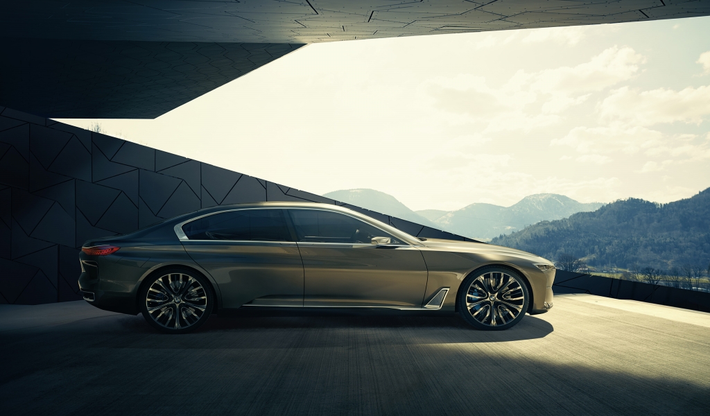 Luxury BMW Vision Concept for 1024 x 600 widescreen resolution