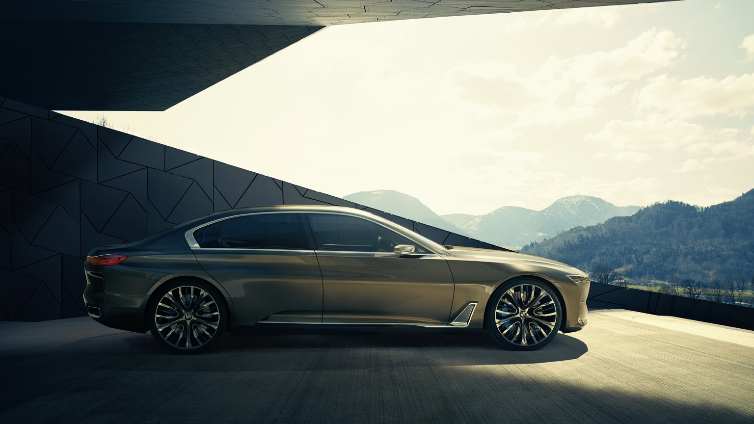 Luxury BMW Vision Concept for 1536 x 864 HDTV resolution