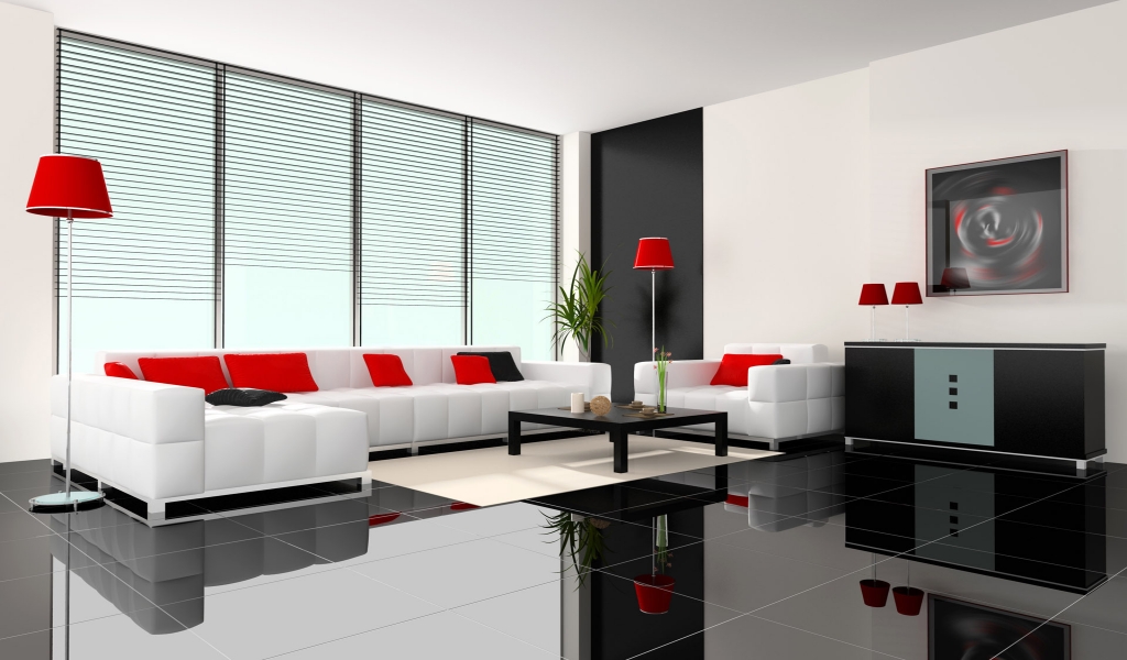 Luxury Interior Design for 1024 x 600 widescreen resolution