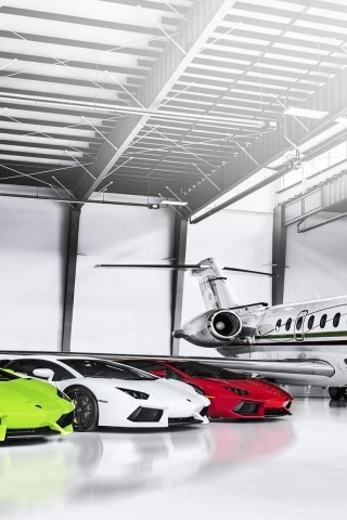 Luxury Private Garage for 320 x 480 iPhone resolution