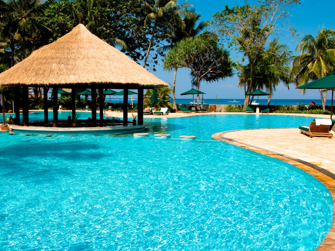 Luxury Resorts Costa Rica for 1152 x 864 resolution
