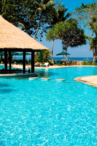 Luxury Resorts Costa Rica for 320 x 480 iPhone resolution