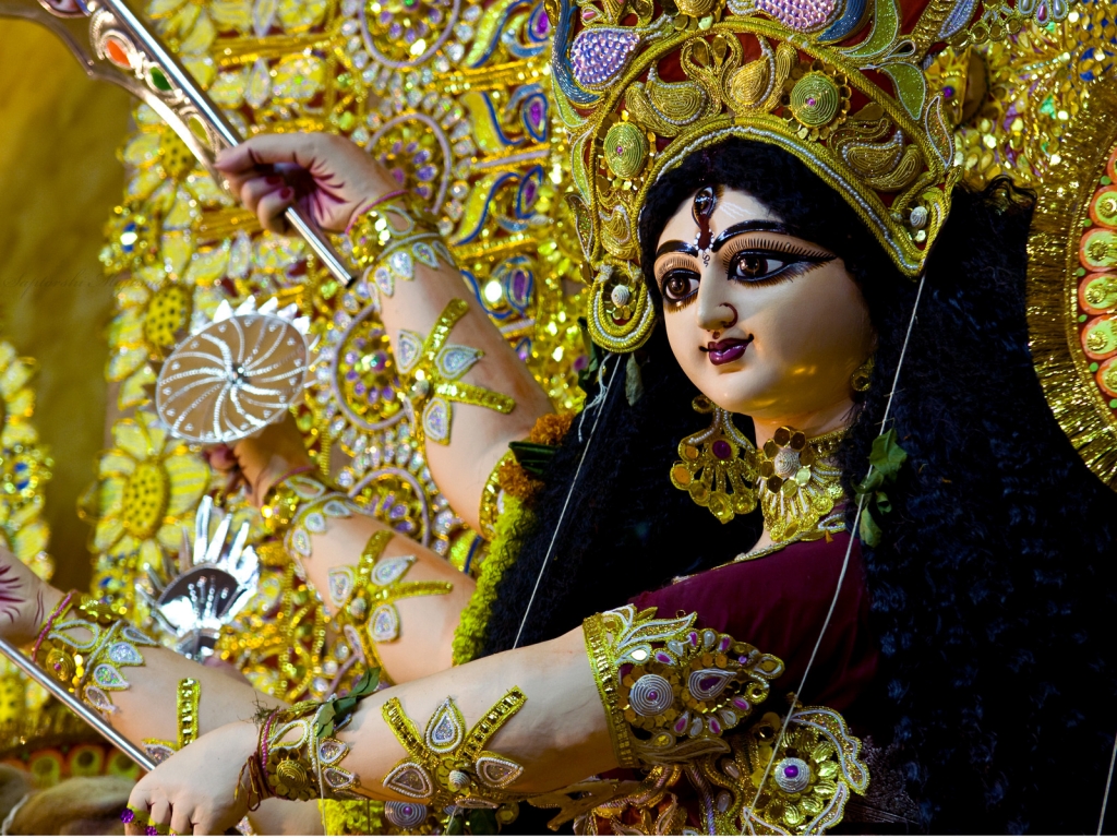 Maa Durga for 1024 x 768 resolution