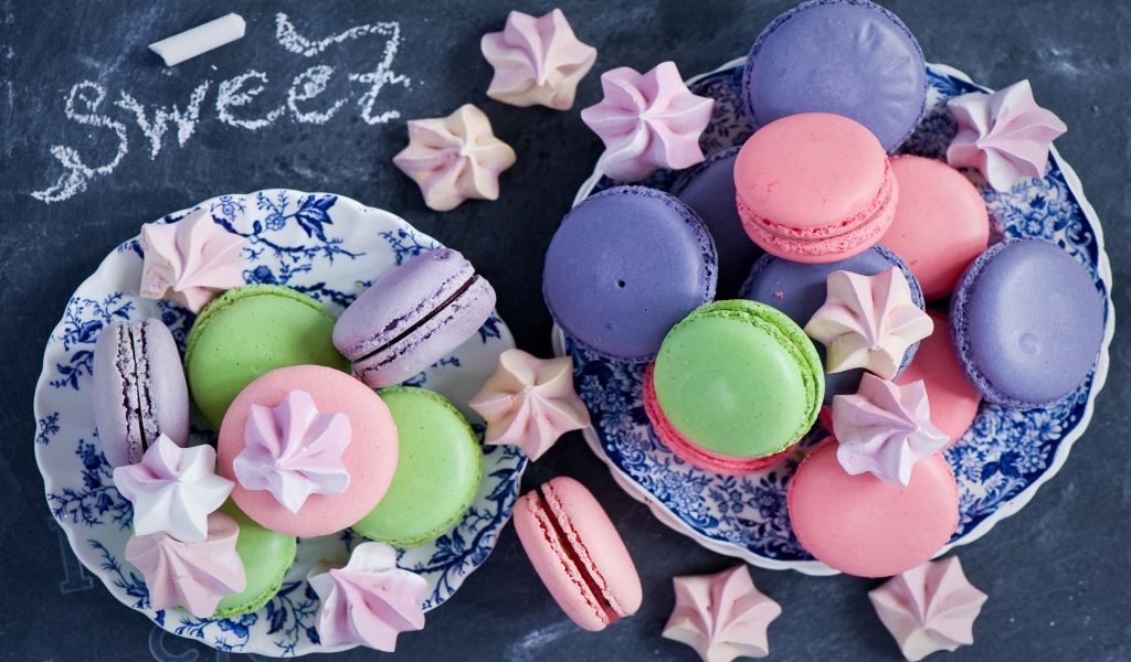 Macarons and Meringues for 1024 x 600 widescreen resolution