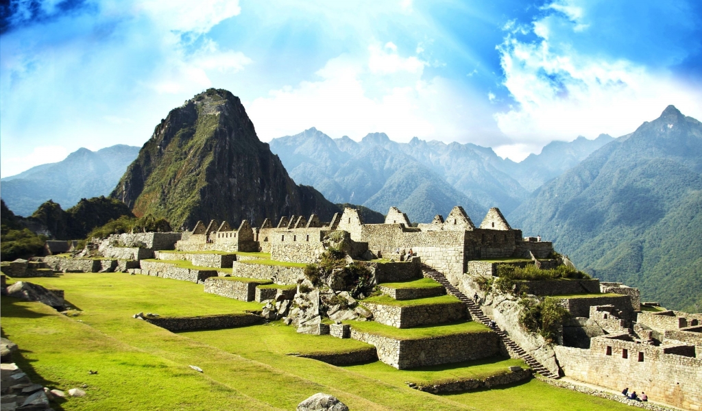 Machu Picchu for 1024 x 600 widescreen resolution