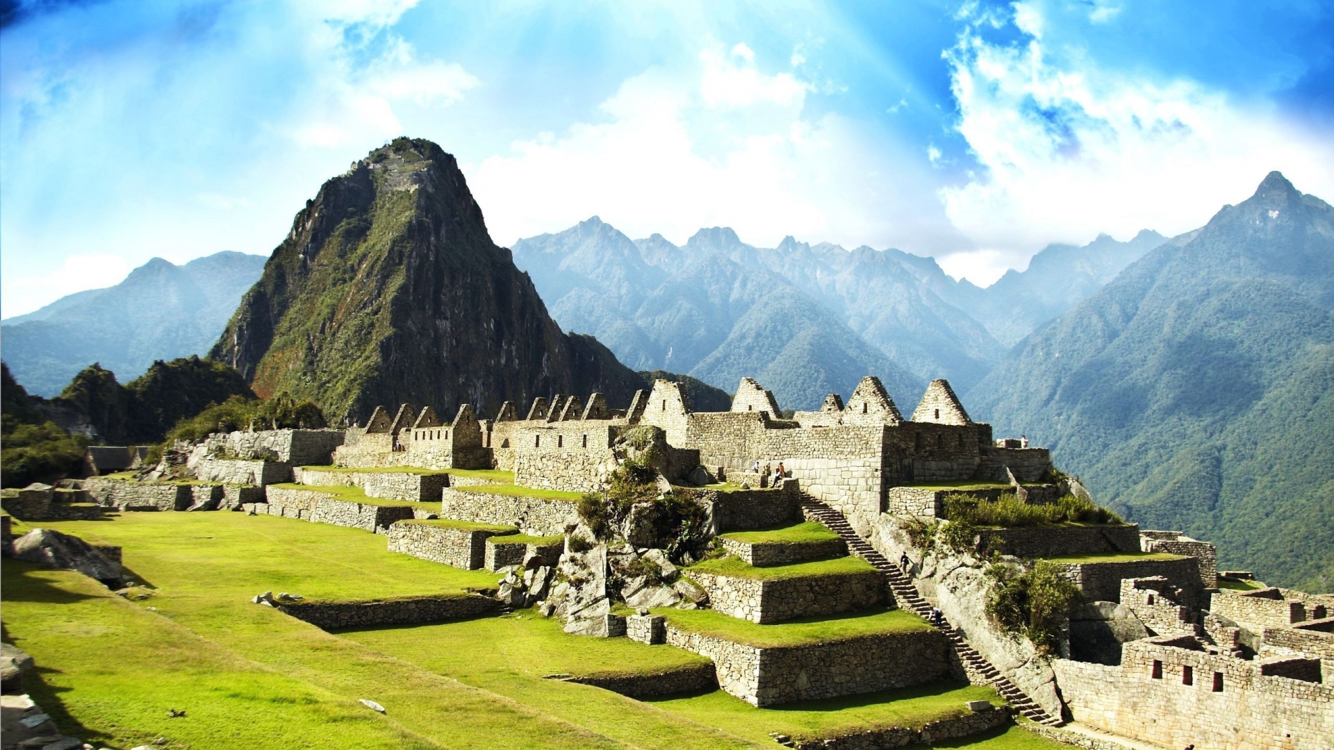 Machu Picchu for 1920 x 1080 HDTV 1080p resolution