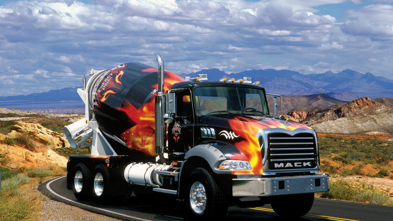 MACK Truck for 1280 x 720 HDTV 720p resolution