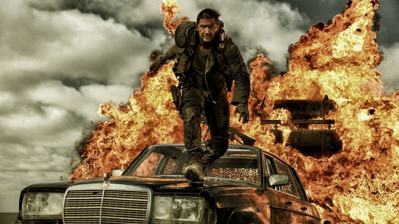 Mad Max Fury Road Movie Scene for 1366 x 768 HDTV resolution
