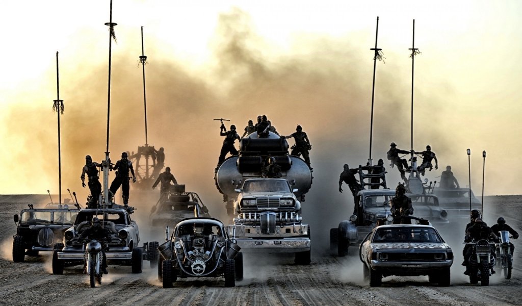 Mad Max Fury Road Poster for 1024 x 600 widescreen resolution