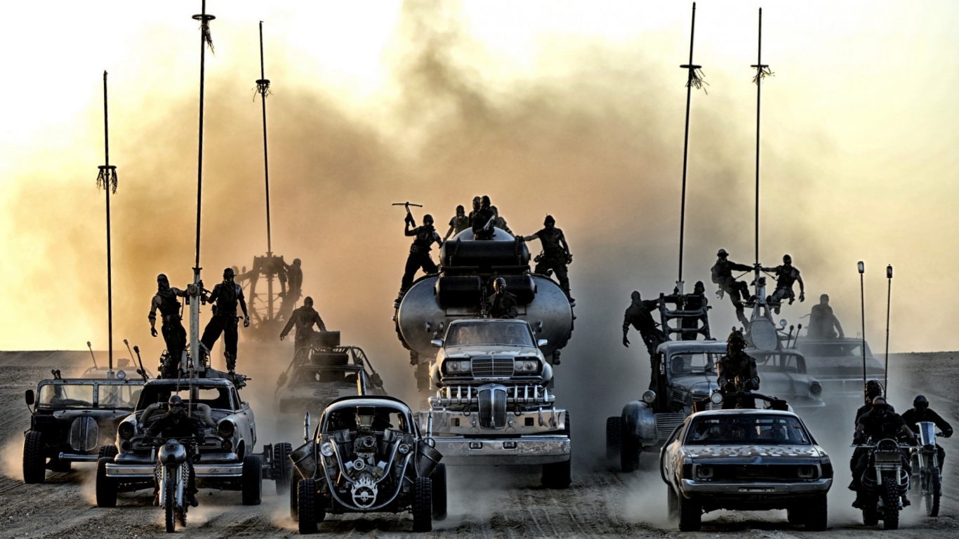 Mad Max Fury Road Poster for 1366 x 768 HDTV resolution