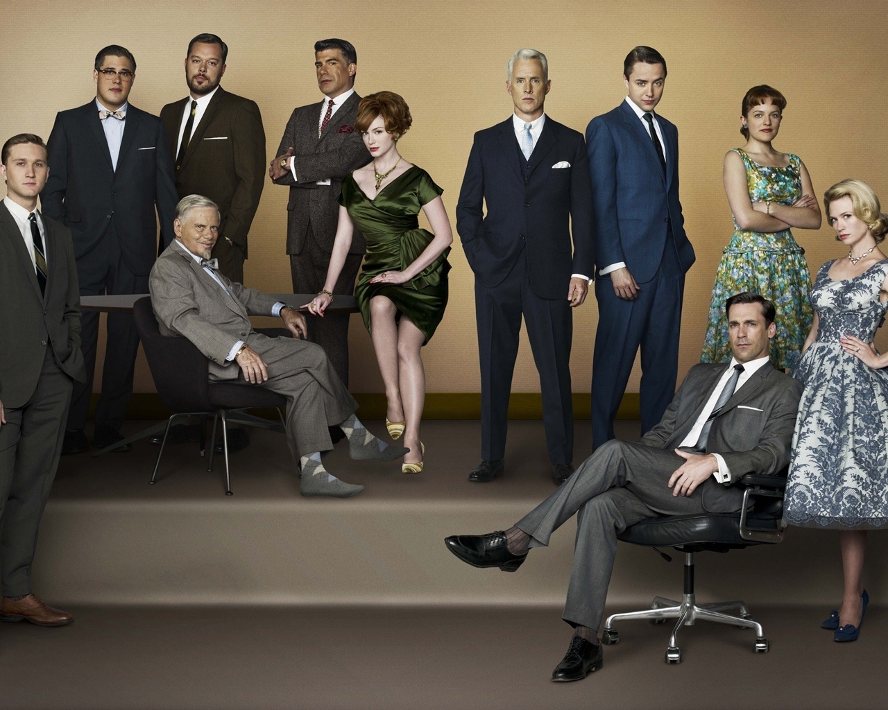 Mad Men Characters for 1280 x 1024 resolution