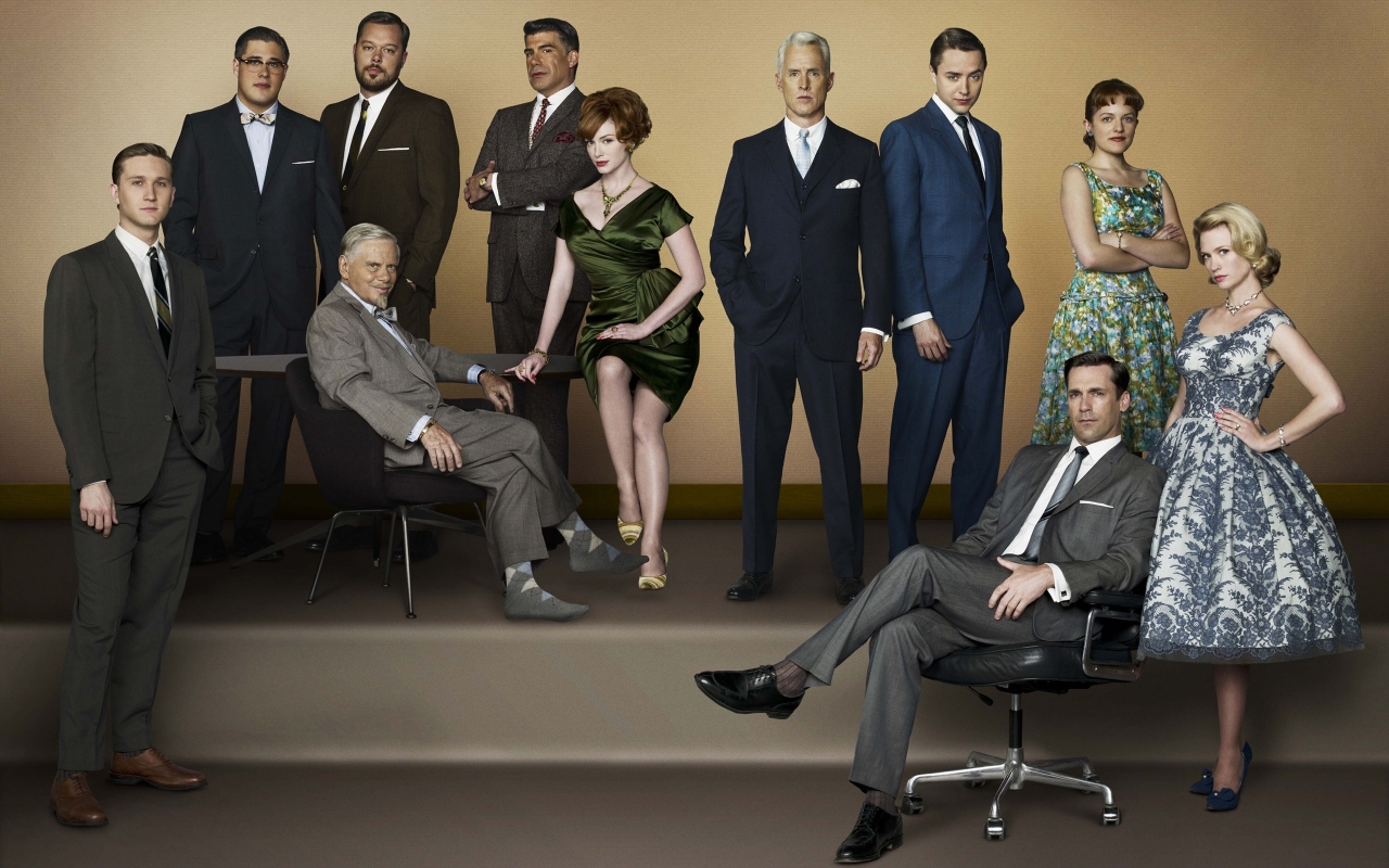 Mad Men Characters for 1280 x 800 widescreen resolution