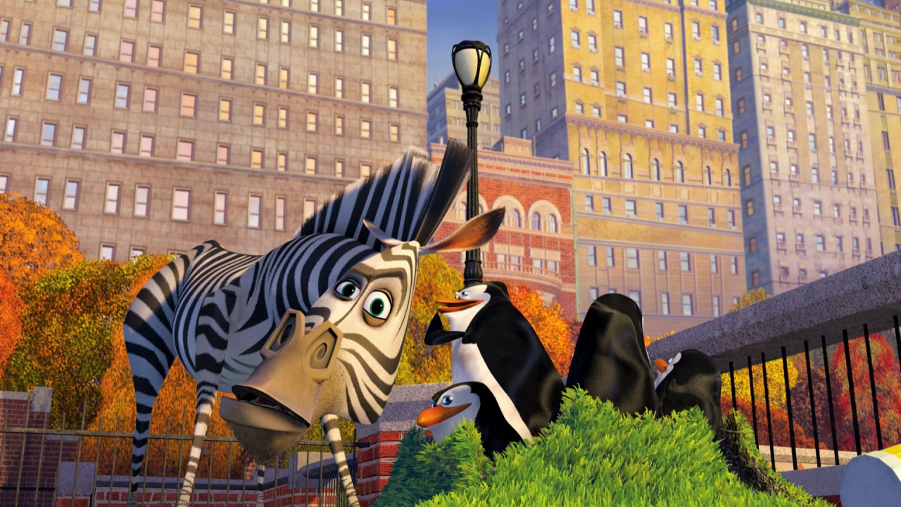Madagascar Characters for 1280 x 720 HDTV 720p resolution