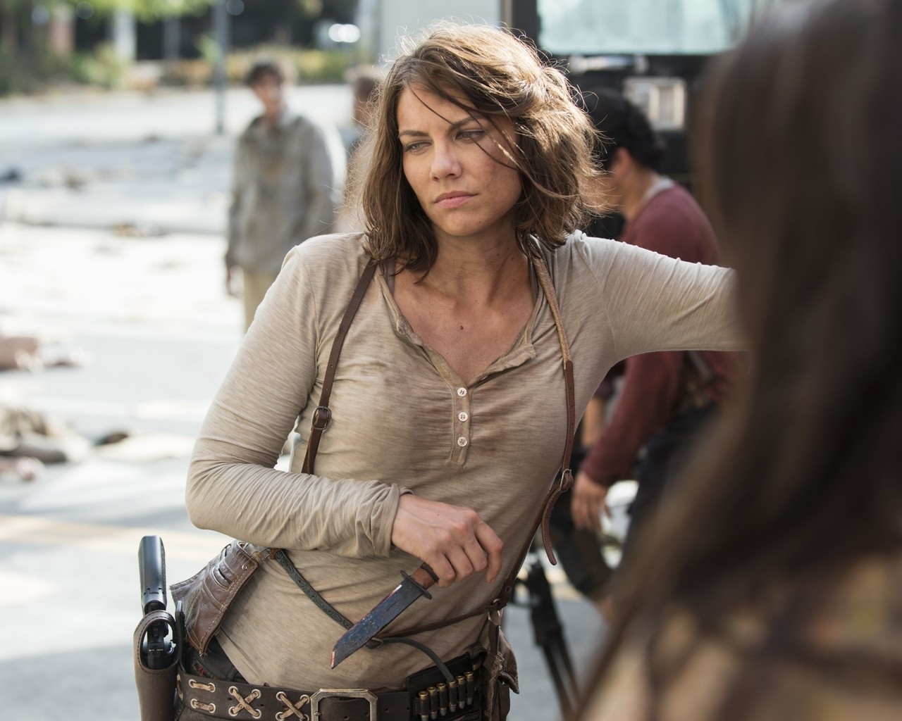 Maggie Greene The Walking Dead  for 1280 x 1024 resolution