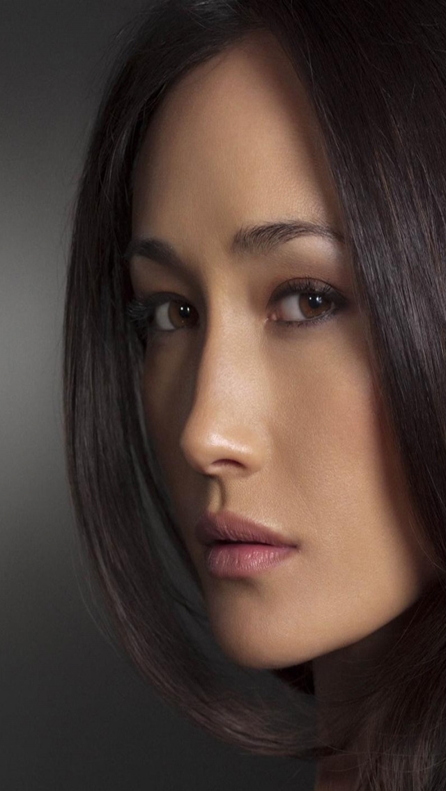Maggie Q for 640 x 1136 iPhone 5 resolution
