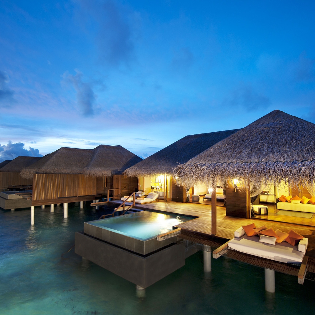 Maldives Ayada Hotel for 1024 x 1024 iPad resolution