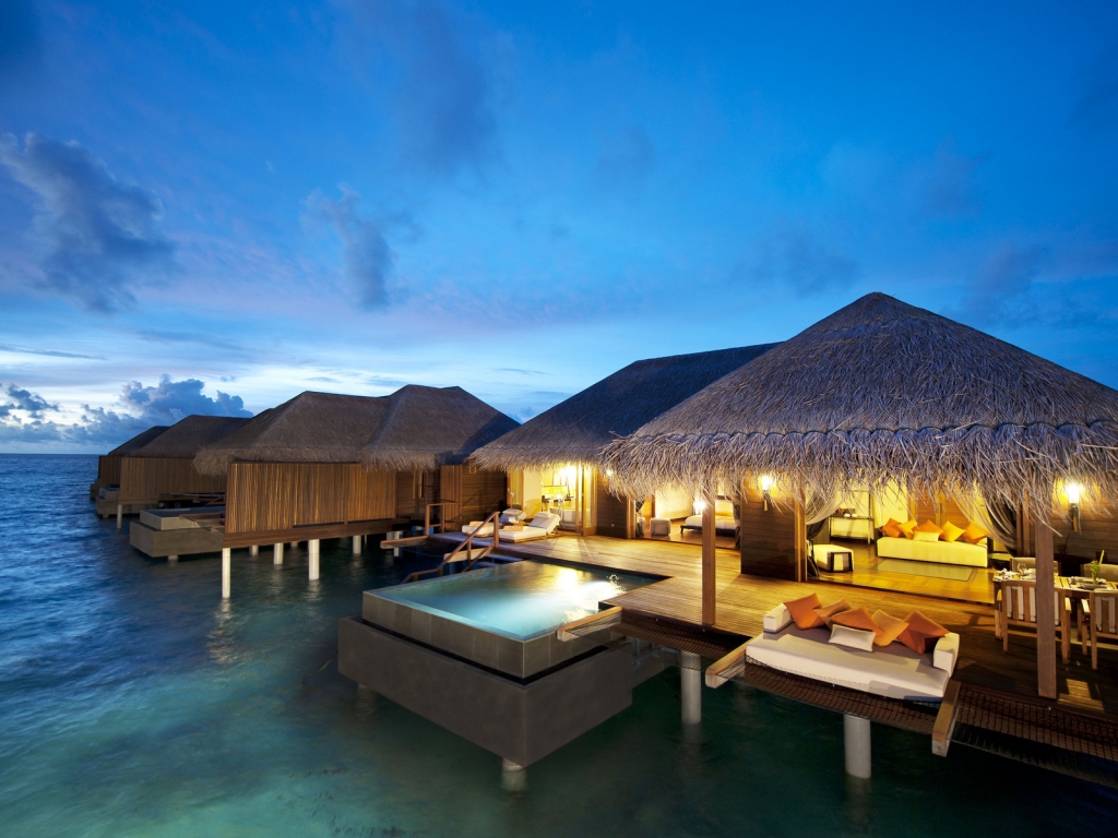 Maldives Ayada Hotel for 1024 x 768 resolution