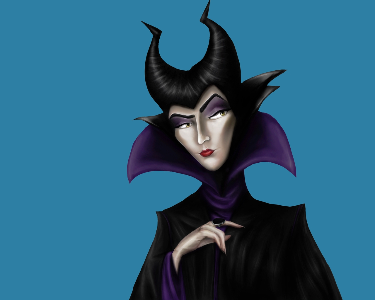 Maleficent Drawing for 1280 x 1024 resolution