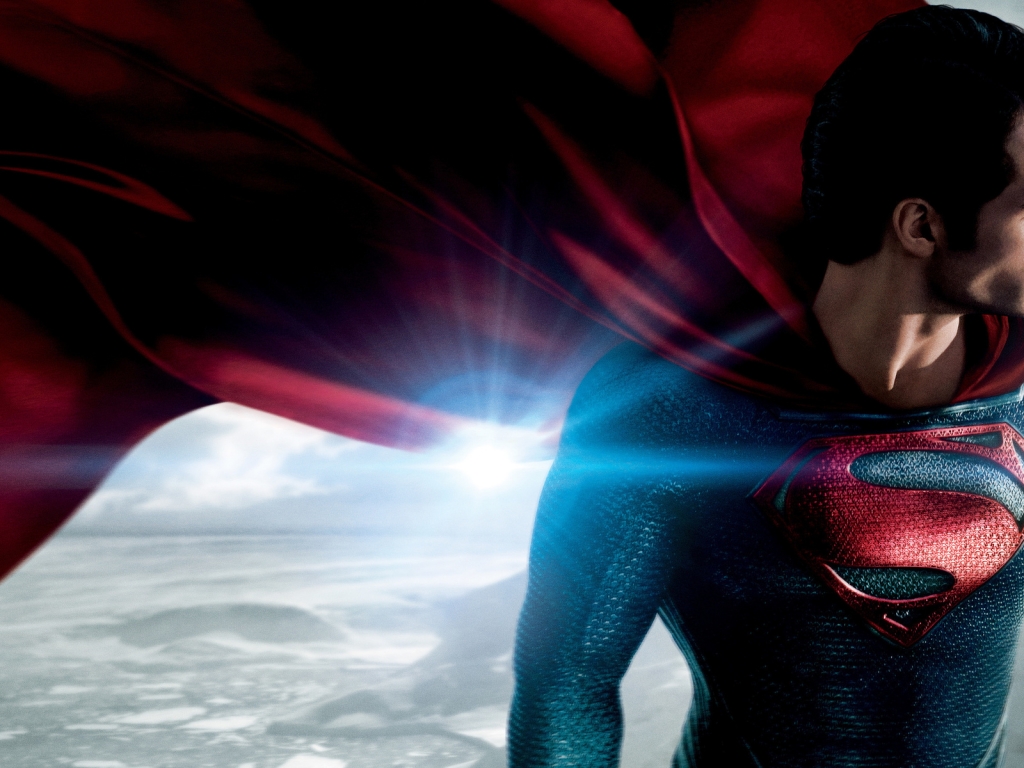Man of Steel Superman for 1024 x 768 resolution