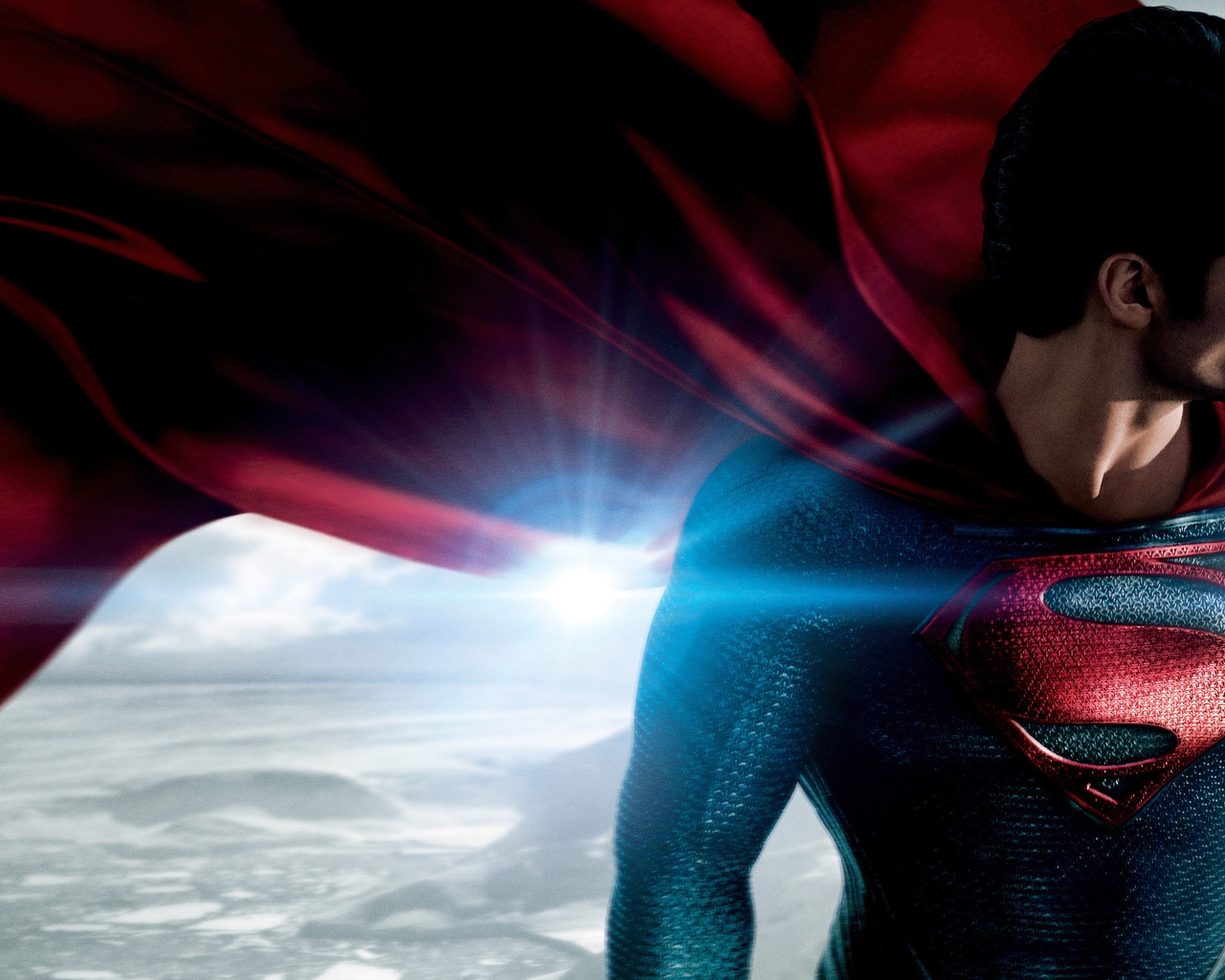 Man of Steel Superman for 1280 x 1024 resolution