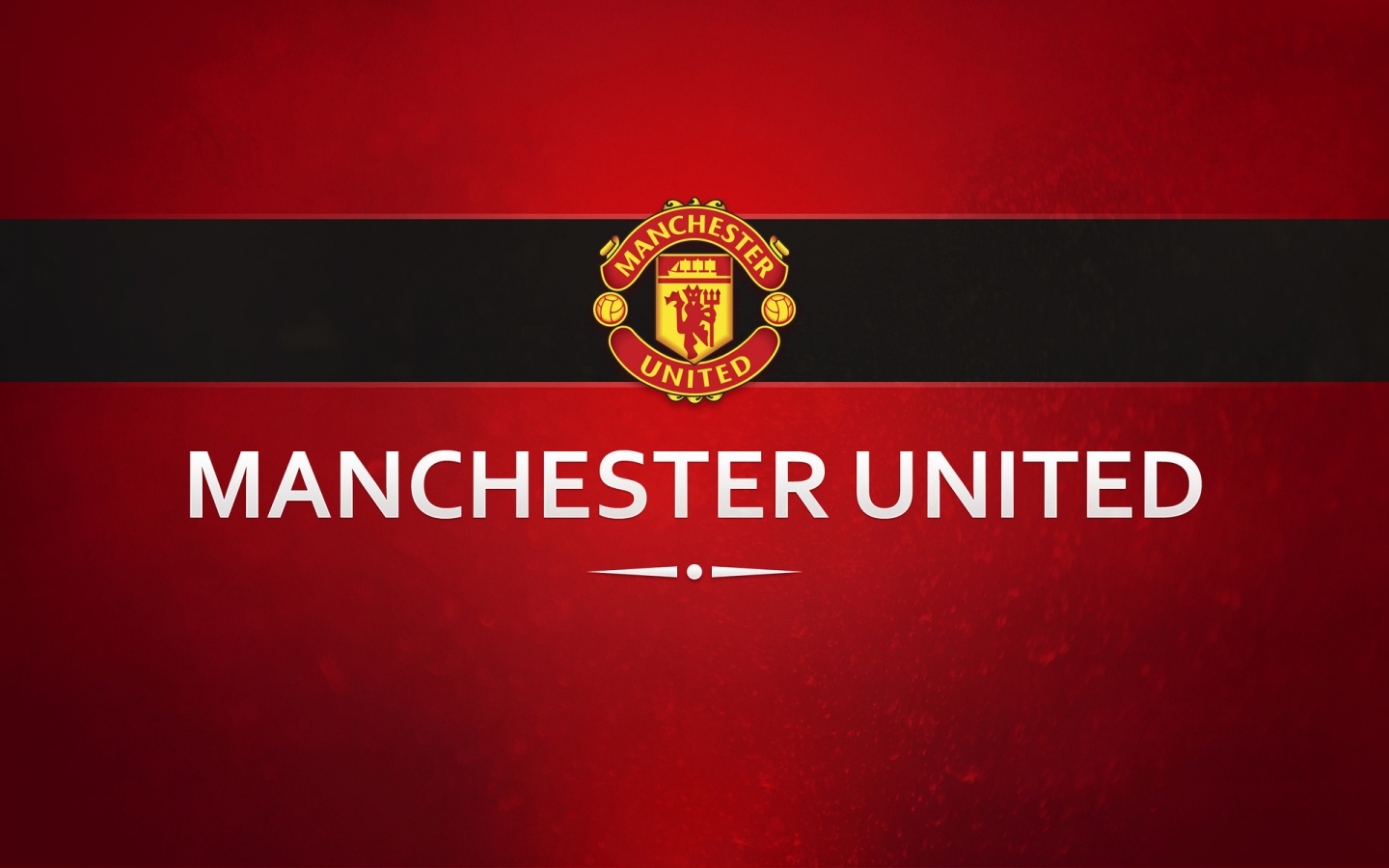 Manchester United Logo for 1440 x 900 widescreen resolution
