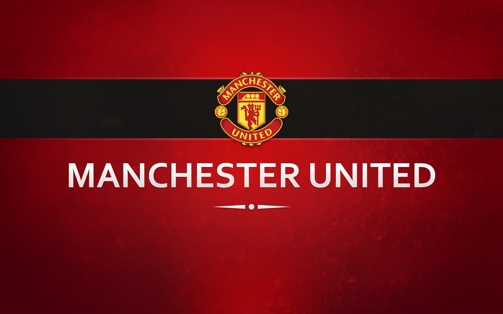 Manchester United Logo for 1680 x 1050 widescreen resolution