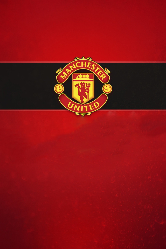 Manchester United Logo for 640 x 960 iPhone 4 resolution