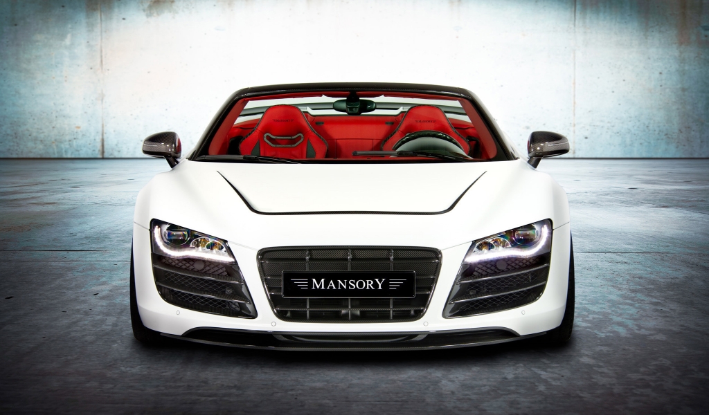 Mansory Audi R8 Spyder for 1024 x 600 widescreen resolution