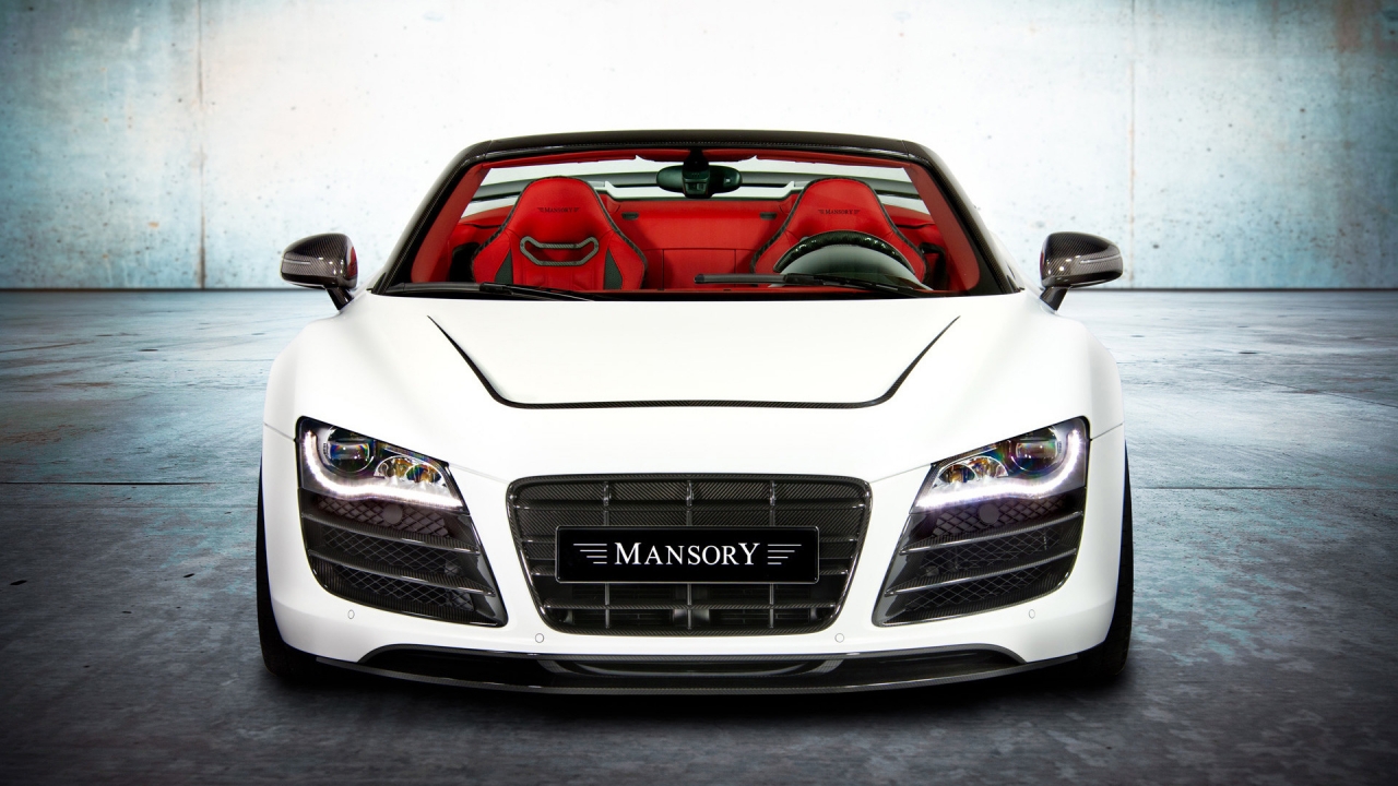 Mansory Audi R8 Spyder for 1280 x 720 HDTV 720p resolution