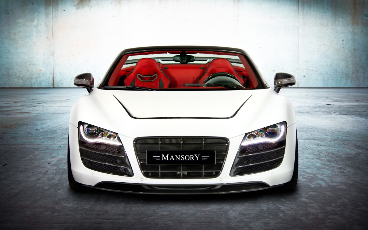 Mansory Audi R8 Spyder for 1280 x 800 widescreen resolution