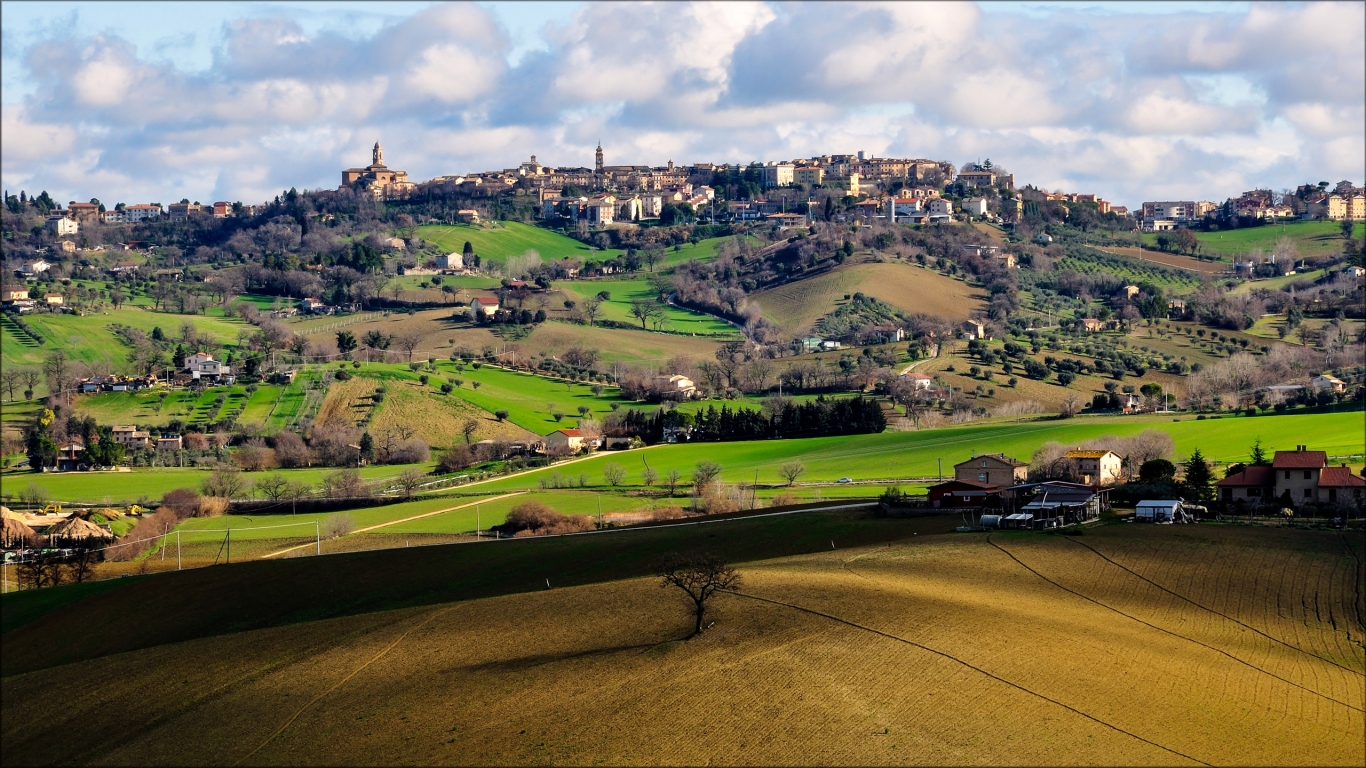 Marche Italy for 1366 x 768 HDTV resolution
